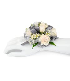 Silk and Roses Corsage