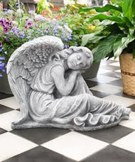 Resting Angel Garden Stone