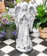 Large Standing Angel Garden Stone