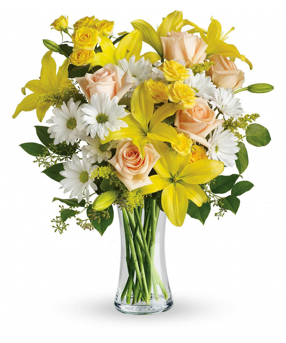 Daisies & Sunbeams Bouquet Same Day Columbia MO Flower Delivery