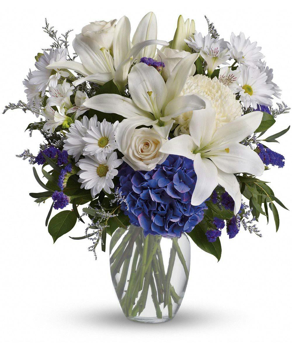 Beautiful in Blue SameDay Columbia MO Flower Delivery