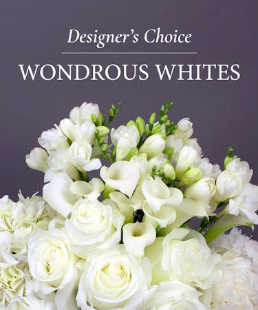 Wonderous White Designer's Choice